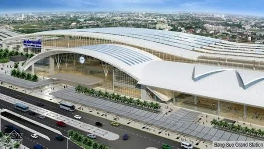 Bangkok will have Largest train station in Southeast Asia