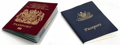 United Kingdom and Australian visas